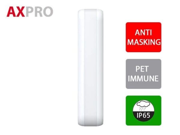 RILEVATORE PIR A TENDA ESTERNO SENZA FILI PET IMMUNE AX PRO HIKVISION