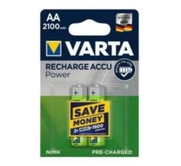 Varta aa ricaricabile 2 batterie